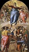 El Greco The Assumption of the Virgin oil painting